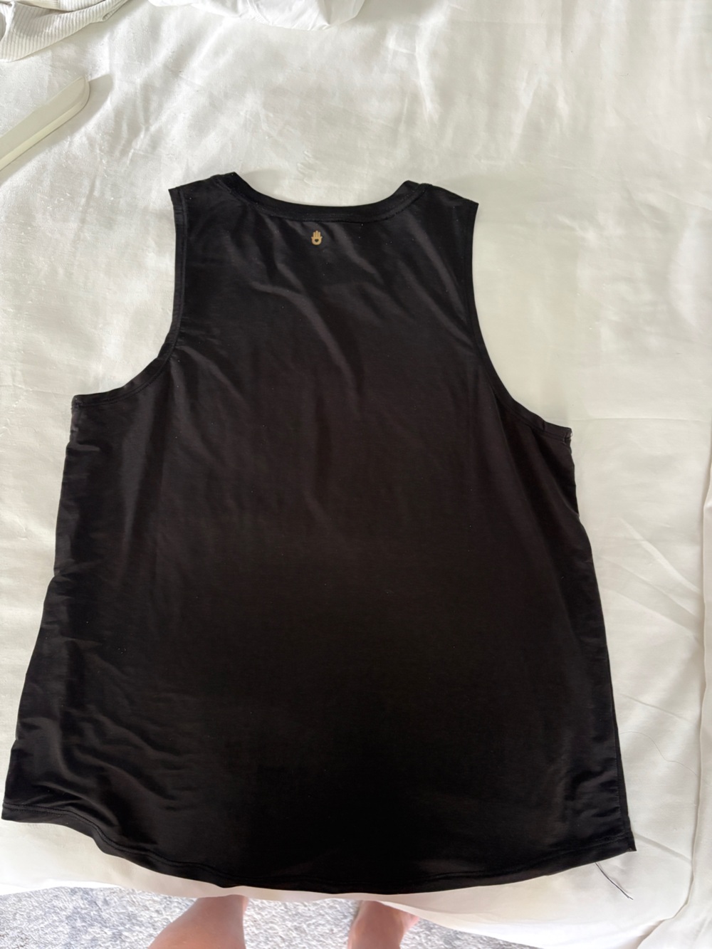 Spiritual Gangster Black Graphic Tank with ivory logo. - Picture 2 of 6